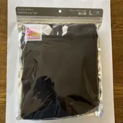 ユニクロ　ヒートテック　タイツ　メンズ　Lサイズ　ブラック　新品　未開封