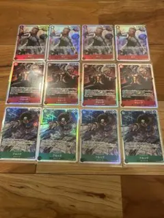 ワンピースカードゲーム　OP-15 クリーク　ギン　ブルック　SR 各4枚