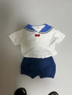 【美品】futafuta/ドナルドダック セーラー風セットアップ 80・90cmのサムネイル