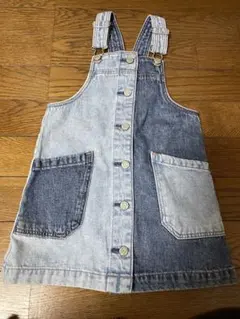 デニム ジャンバースカート（100cm~）