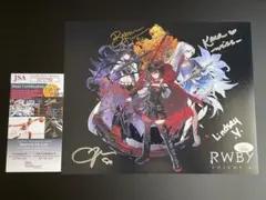 RWBY 直筆サイン入りポスター　JSA認定書付き　③ 2025年最新】RWBY 直筆サインの人気アイテム - メルカリ
