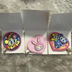 ナルミヤキャラクターズ　ヘアクリップ ラバークリップ