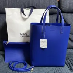 MACKINTOSH PHILOSOPHY トートバッグ ブルーのサムネイル