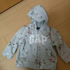 babygap 花柄パーカー
