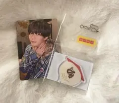 長尾謙杜 HARDWORK 先着特典トレカ＋なにわんだーまんアクリルチャーム