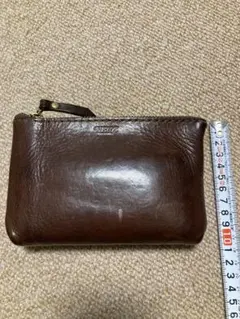 広瀬すずドラマ使用牛革HERZ ブラウンレザー ボディバッグ 広瀬すずドラマ使用牛革HERZ ブラウンレザー ボディバッグ