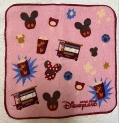 新品タグ付き☆ 香港 ディズニー ミニタオル