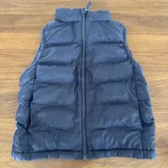 UNIQLO 키즈 안솜 베스트 네이비 110cm