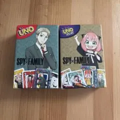 マクドナルド　ハッピーセット　SPY×FAMILY UNO 2個セット