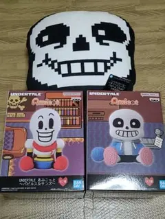 アンダーテール UNDERTALE サンズ パピルス ぬいぐるみ ゲーム - メルカリ