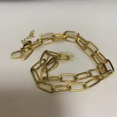 Novice Rope Chain Long Choker ゴールド