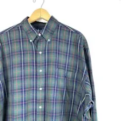 90s ビンテージ ラルフローレン BIGSHIRT コットンシャツ L