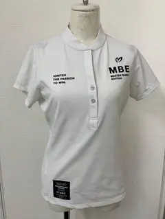 美品★マスターバニーエディション 半袖 モックネックシャツ レディース 0 白のサムネイル