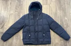 ネイビー ダウンジャケット