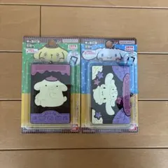 サンリオ　ポムポムプリン　シナモロール　キャラパキラミラー