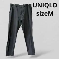 UNIQLOユニクロ メンズ スラックス Mサイズ　グレー