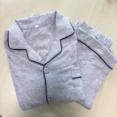 メンズ パジャマ 上下セット グレー Lサイズ