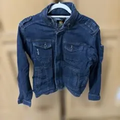 1/2 FRONTIER ダークブルー デニムジャケット M