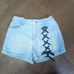 SISTER JENNI レースアップデニムハーフパンツ 130cm