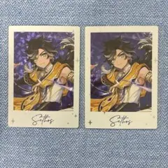 読様 原神 中国 fes 2026 箔押し チェキ ポラロイド カード セト