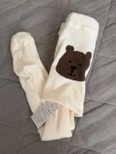 ベビーギャップ クマの顔デザイン ベビータイツ 12-24ヶ月