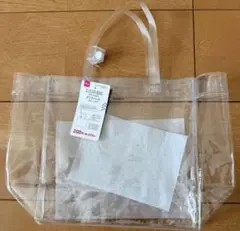 DAISO クリアバッグ ポケット付きのサムネイル