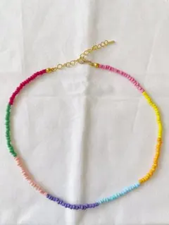 韓国ビーズネックレス✴︎カラフル✴︎
