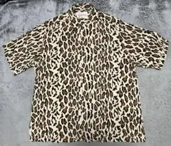 本日限定価格　ワコマリア　レオパード　シャツ