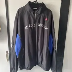 LE COQ SPORTIF ジップアップジャケット 黒/青
