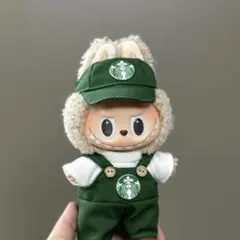 ラブブ labubu 洋服 ぬい服 着せ替え スターバックス スタバ ぬいぐるみ