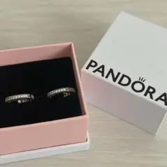 Pandora 無限大デザイン インフィニティ ピアス(両耳用) - メルカリ