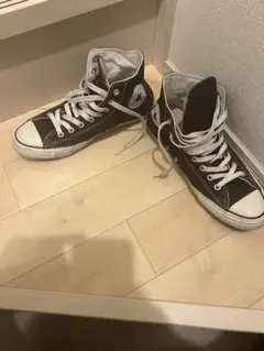 Converse ブラック ハイカットスニーカー