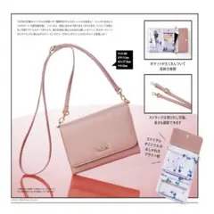 Sweet2016年12月号付録 snidel レザー調マルチポシェット