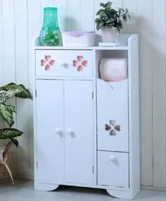 ゆー様スリムなワイド トイレラック/サニタリー収納（幅45cm）