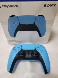 【美品】SONY DualSense ワイヤレスコントローラー 青　箱、内箱あり
