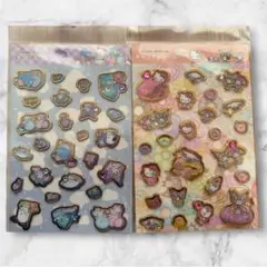 サンリオキャラクターズ キャンディシール ストーン付き ２枚セット 大人気