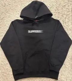 Motion Logo Hooded Sweatshirt ブラック S