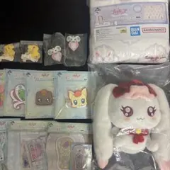 プリキュア一番くじC賞ぬいぐるみD賞ブランケットE賞ちらりんフレンズ下位賞セット