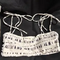 ALEXIA STAM セパレート水着 Mサイズ ホワイト・ネイビー