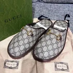 未使用新品✨GUCCI GGスプリーム ホースビット サボ 10 - メルカリ