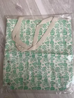 Laundry LLB 総柄 トートバッグ グリーンのサムネイル