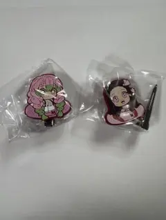 鬼滅の刃 ばんちょうこう ヘアクリップ 甘露寺蜜璃、竈門禰豆子