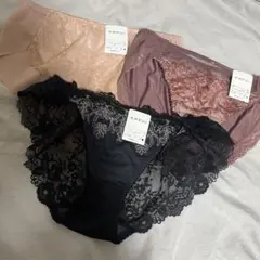 300円開始！ワコール アンフィ ショーツM 3点 ⑩ トリンプ ピーチジョン