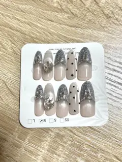 ネイルチップ　ガーリー　量産型　韓国