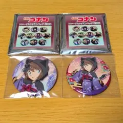 名探偵コナン 灰原哀 クラックス 描き下ろし 缶バッジ 百鬼夜行