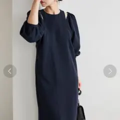 美品✨ヴェルメイユパーイエナ 24SSコットントロピカルドロストリボン