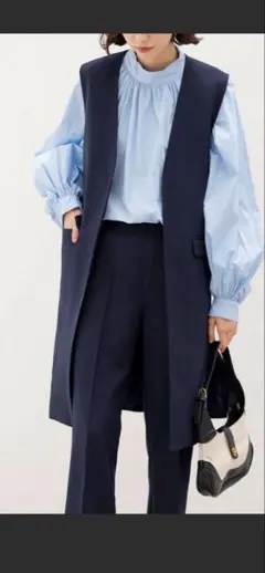 GeeRA セットアップスーツ ジレMネイビー　入学式　卒業式　卒園式