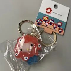 関西万博　ミャクミャク　サンリオ　クリア　なりきりキティちゃん　キーホルダー