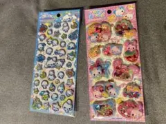 あわわちゃん　ふわふわラビちゃん　シール