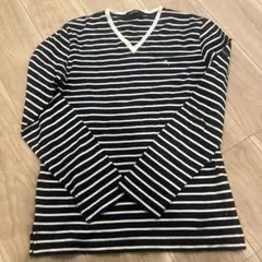BURBERRY BLACK LABEL ストライプ長袖カットソー サイズ2
